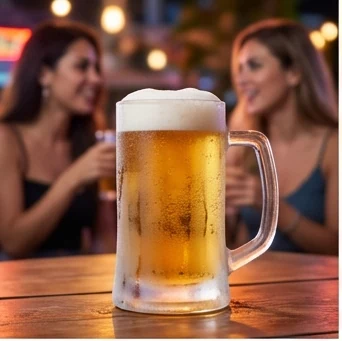 ビールジョッキ · 厚手ガラス