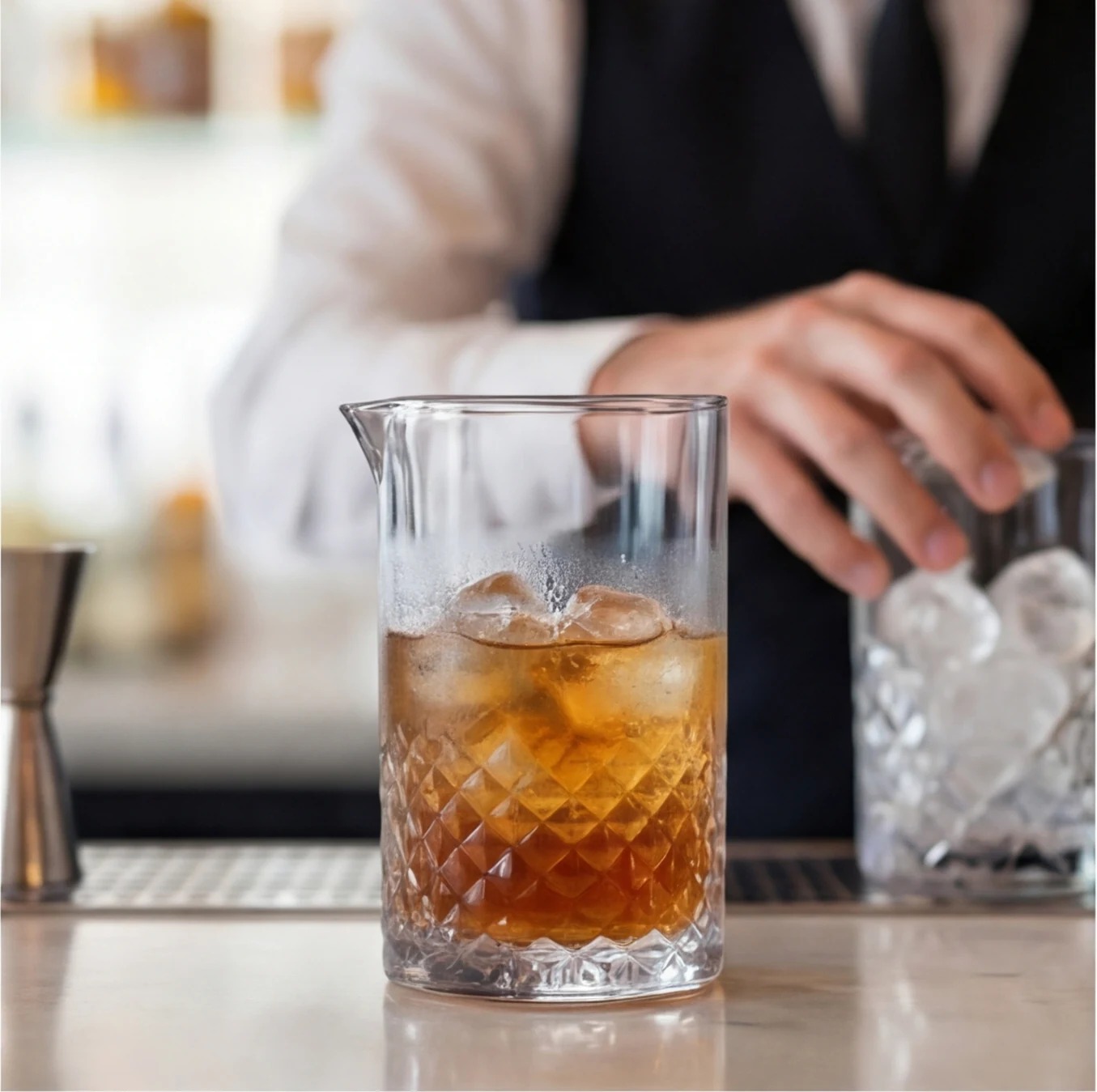 600ml Recipe Mixing Glass — view 2