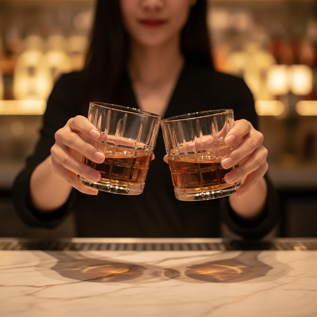 旋转威士忌杯 — view 2