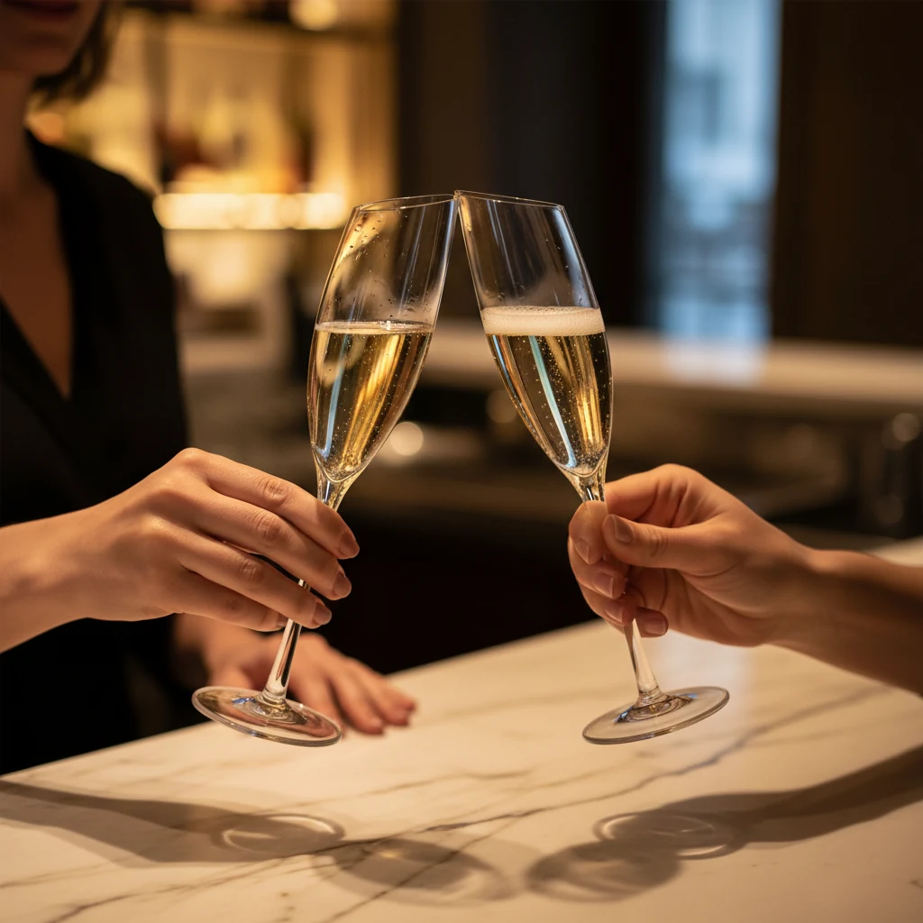斜口红酒杯 — view 2